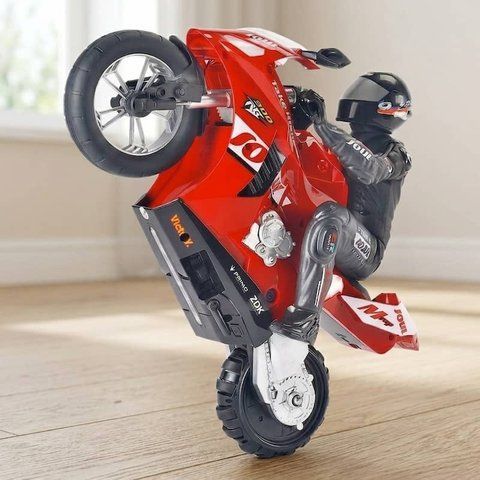 Трюковий мотоцикл на пульті з гіроскопом Red MT-R30 фото