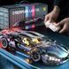 Конструктор Cyberpunk Lam з мотором та підсвіткою сумісний з лего Lambo Purple lambo2 фото 1