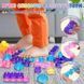 М'який сенсорний конструктор Magic Blocks прозорий 40 шт JB4001 фото 7